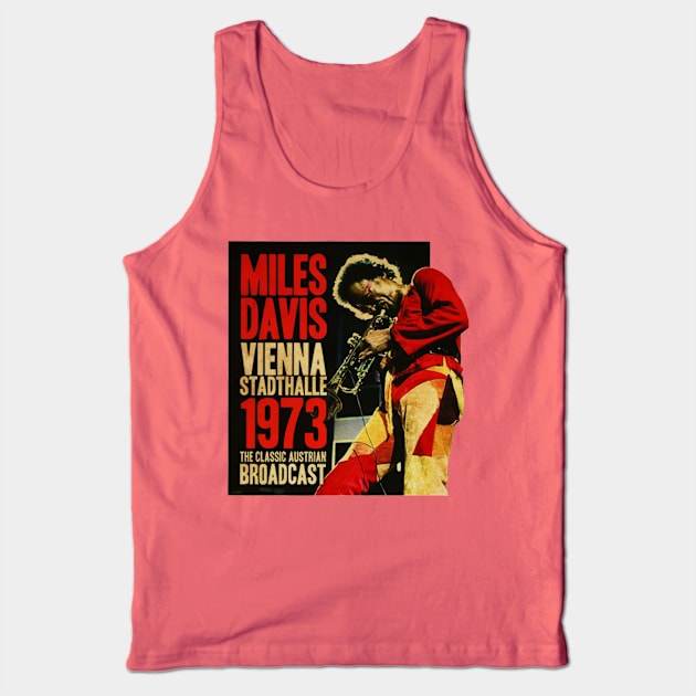 The Classic Miles Davis Tank Top by THEVARIO